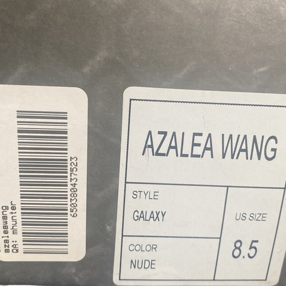 Glamorous Silver Strappy Heels - Picture 10 of 12